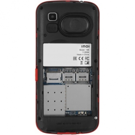 Мобильный телефон INOI 148 Senior 4G Red - фото 15