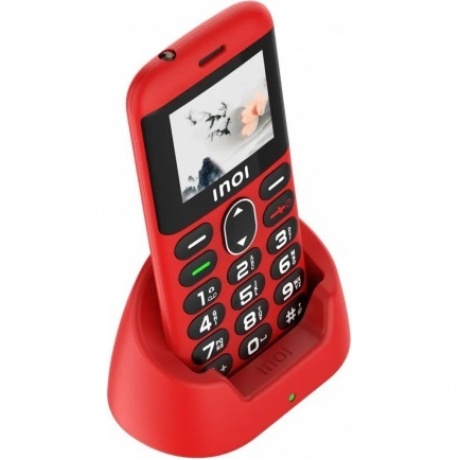 Мобильный телефон INOI 148 Senior 4G Red - фото 5