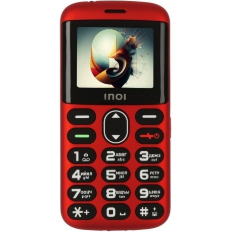 Мобильный телефон INOI 148 Senior 4G Red - фото 6