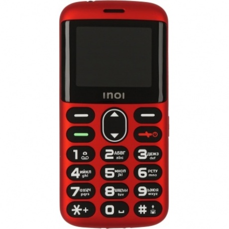 Мобильный телефон INOI 148 Senior 4G Red - фото 7