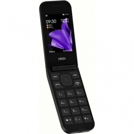 Мобильный телефон INOI 284 Flip 4G Black - фото 2