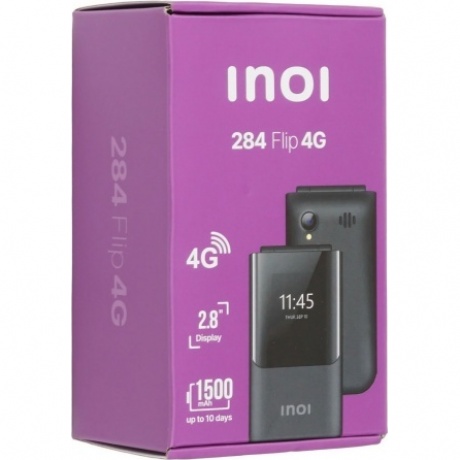Мобильный телефон INOI 284 Flip 4G Black - фото 21