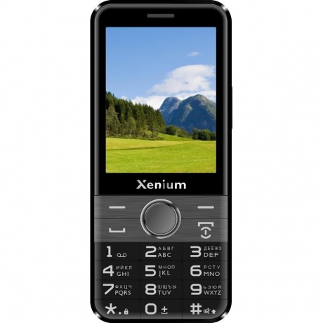 Мобильный телефон Xenium X800 Black - фото 1