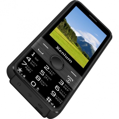 Мобильный телефон Xenium X800 Black - фото 3