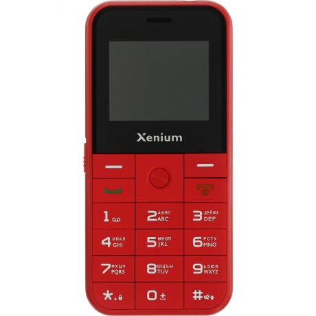 Мобильный телефон Xenium X718 Red - фото 1