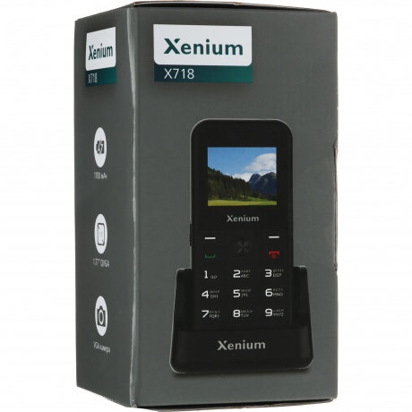 Мобильный телефон Xenium X718 Black - фото 23