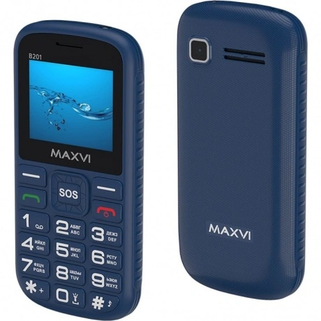 Мобильный телефон Maxvi B201 Blue