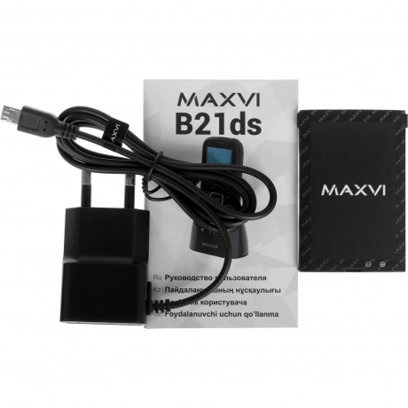 Мобильный телефон Maxvi B21ds up Blue - фото 6