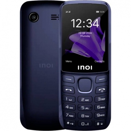 Мобильный телефон INOI 244 Modern Plus 4G Blue - фото 1