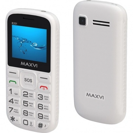 Мобильный телефон Maxvi B201 White