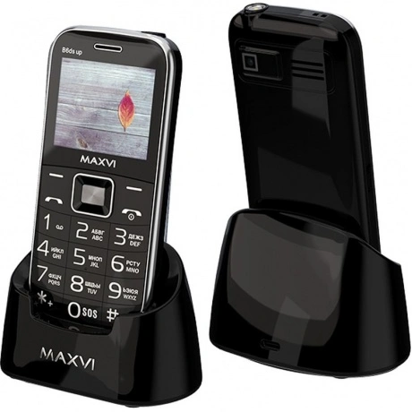 Мобильный телефон Maxvi B6ds up Black