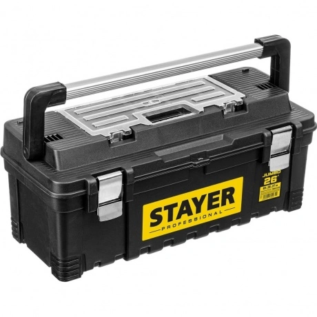 Ящик пластиковый для инструментов STAYER JUMBO-26, 650 x 280 x 2...
