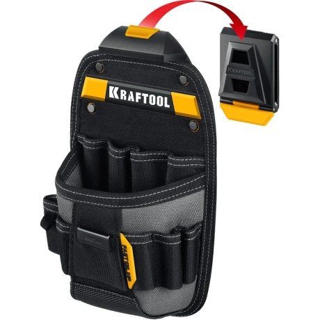 Поясная сумка с быстросъёмным креплением FastClip Kraftool KP-11...