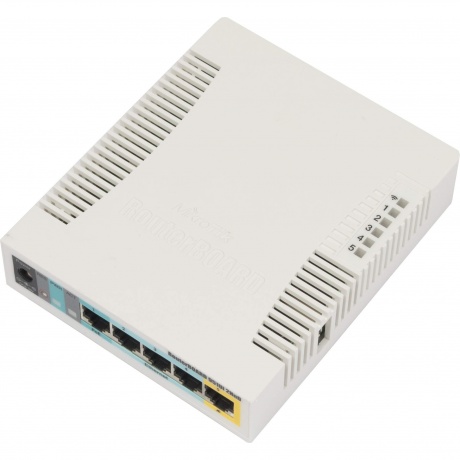 Wi-Fi роутер MikroTik RouterBoard RB951Ui-2HnD белый - фото 3