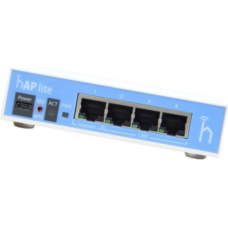 Wi-Fi роутер MikroTik hAP Lite RB941-2nD белый - фото 11