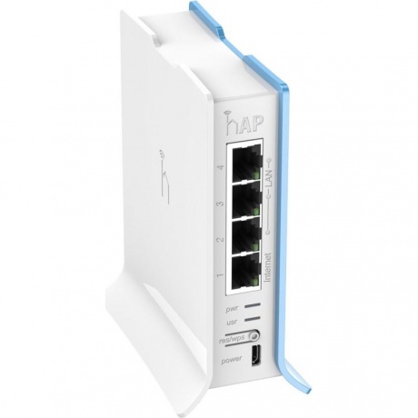 Wi-Fi роутер MikroTik hAP Lite RB941-2nD белый - фото 5