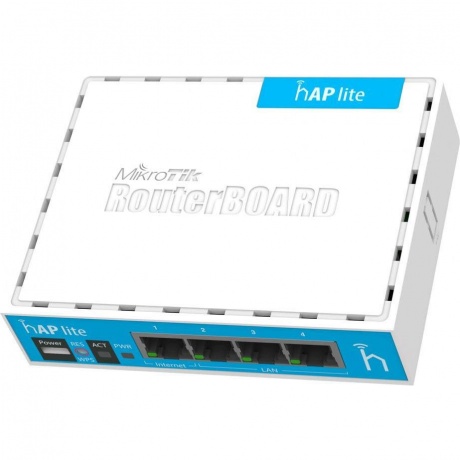 Wi-Fi роутер MikroTik hAP Lite RB941-2nD белый - фото 10