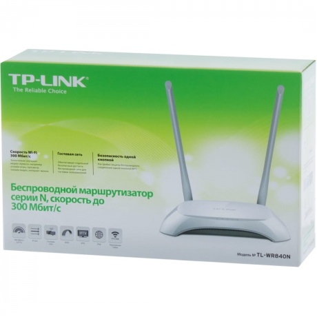 Wi-Fi роутер TP-LINK TL-WR840N белый - фото 5
