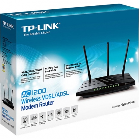 Wi-Fi роутер TP-LINK Archer VR400 - фото 6
