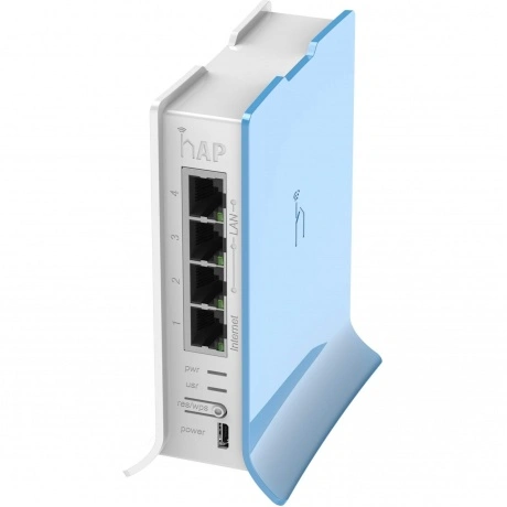 Wi-Fi роутер MikroTik hAP Lite Tower (RB941-2nD-TC) белый