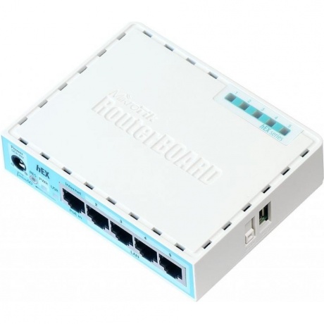 Маршрутизатор MikroTik hEX RB750Gr3 белый - фото 2