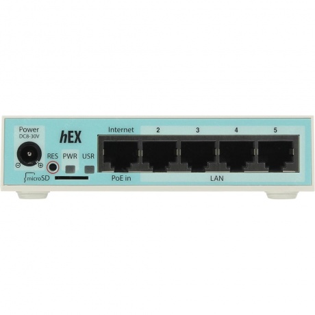 Маршрутизатор MikroTik hEX RB750Gr3 белый - фото 11