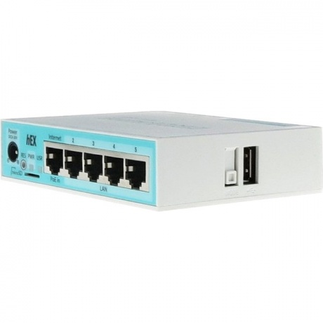 Маршрутизатор MikroTik hEX RB750Gr3 белый - фото 12