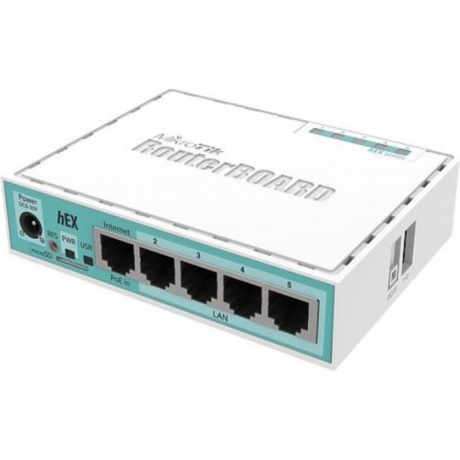 Маршрутизатор MikroTik hEX RB750Gr3 белый - фото 3