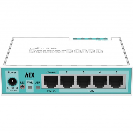Маршрутизатор MikroTik hEX RB750Gr3 белый - фото 4