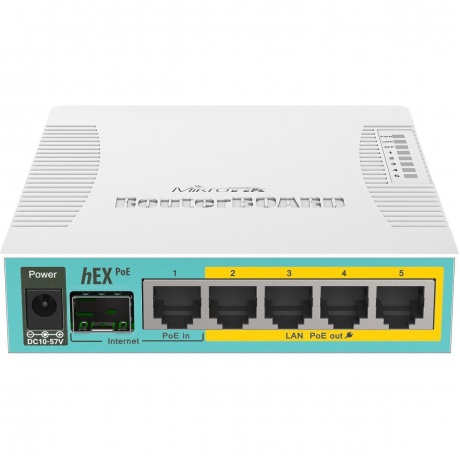 Маршрутизатор MikroTik RB960PGS белый - фото 1