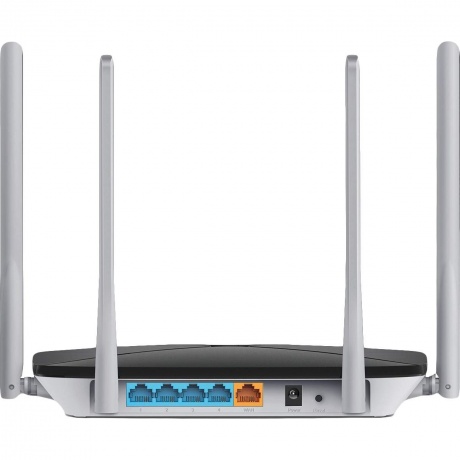 Wi-Fi роутер Mercusys AC12 черный - фото 3