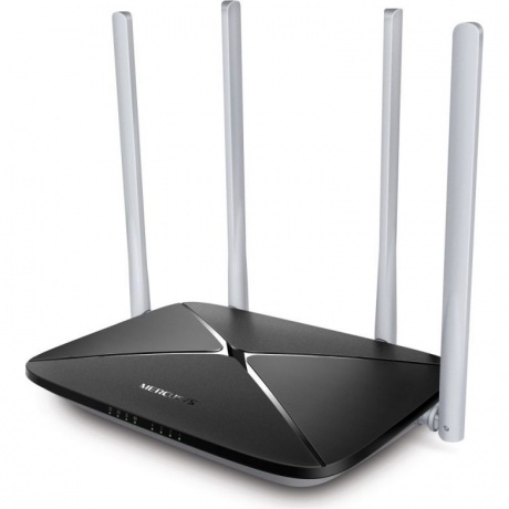 Wi-Fi роутер Mercusys AC12 черный - фото 4