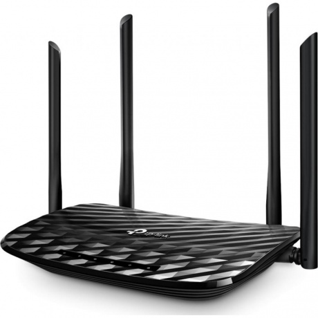 Wi-Fi роутер TP-Link Archer A6 черный - фото 1
