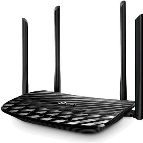 Wi-Fi роутер TP-Link Archer A6 черный - фото 5