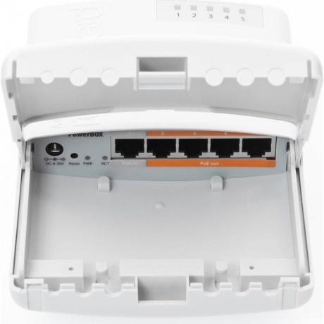 Маршрутизатор MikroTik PowerBox (RB750P-PBR2) - фото 11