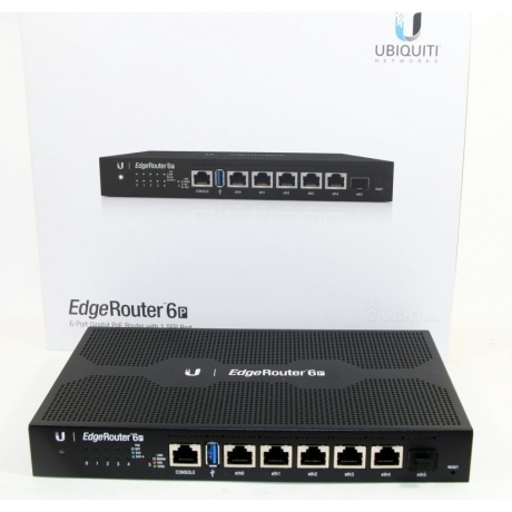 Маршрутизатор Ubiquiti EdgeRouter 6P (ER-6P) - фото 3