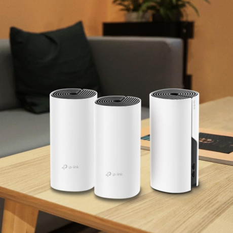 Wi-Fi система TP-Link Deco E4 ( 3-pack) - фото 5