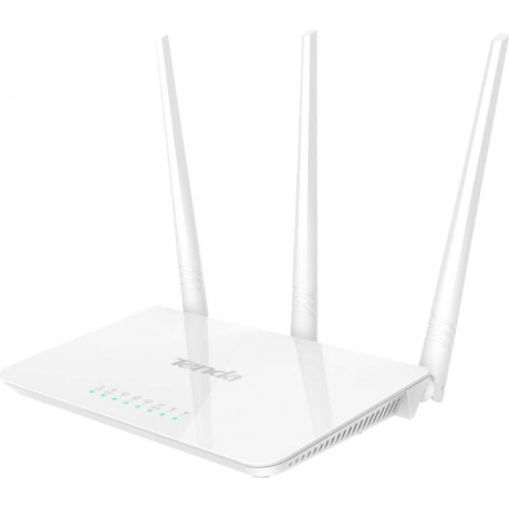 Wi-Fi роутер Tenda F3 белый - фото 2