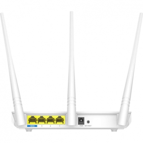 Wi-Fi роутер Tenda F3 белый - фото 3