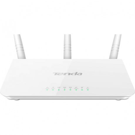Wi-Fi роутер Tenda F3 белый - фото 6