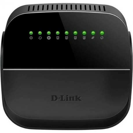 Wi-Fi роутер D-Link DSL-2640U/R1A черный