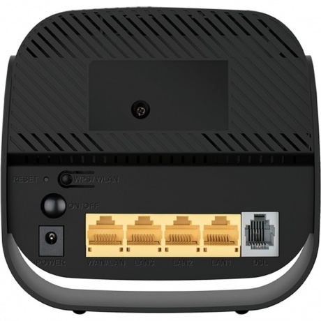 Wi-Fi роутер D-Link DSL-2640U/R1A черный - фото 3
