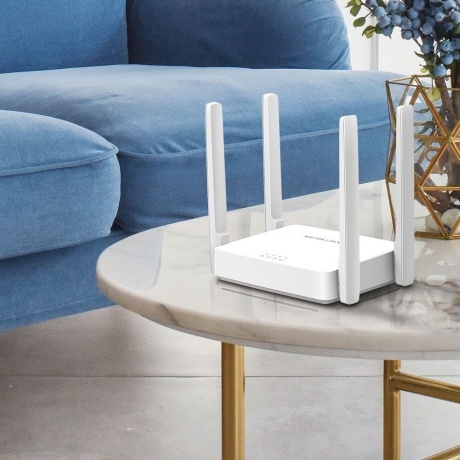 Wi-Fi роутер Mercusys AC10 белый - фото 5