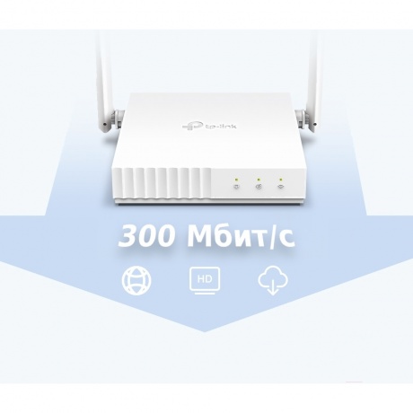 Wi-Fi роутер TP-Link TL-WR844N белый - фото 4