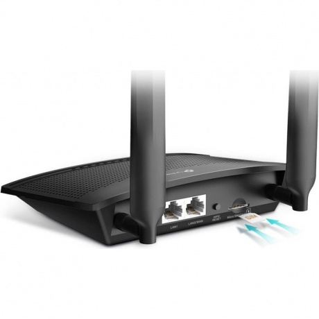 Wi-Fi роутер TP-Link TL-MR100 черный - фото 3