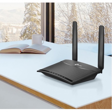 Wi-Fi роутер TP-Link TL-MR100 черный - фото 7