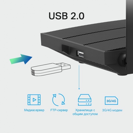 Wi-Fi роутер TP-Link Archer C6U - фото 10