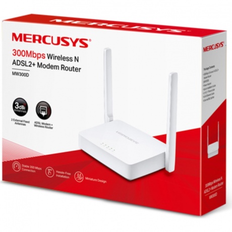 Wi-Fi роутер Mercusys MW300D - фото 5