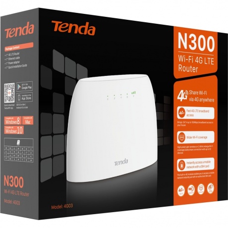 Wi-Fi роутер Tenda 4G03 - фото 3