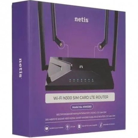 Wi-Fi роутер Netis 3G/4G 300MBPS MW5360 - фото 27